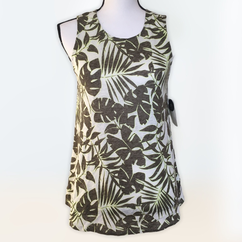 Stylus Women’s Linen Tank Top, Size S